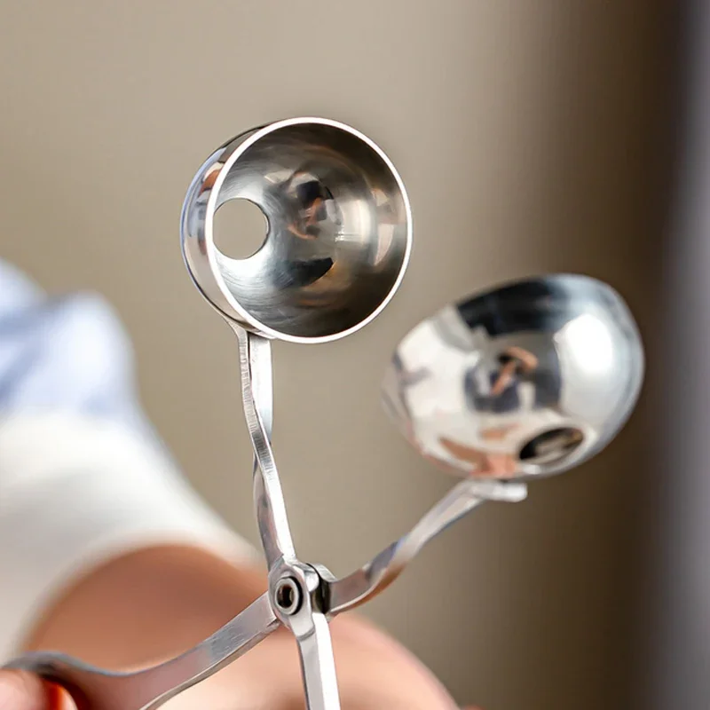Meat Baller Stainless Steel Meatball Gadgets Spoon Press Baller Tools Non-Stick Meat Stuffed Meatball Shaper Kitchen Tools