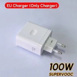 High - Power OnePlus Original 100W USB - C Charger with 10A Cable - SUPERVOOC Fast Charging Adapter - Only EU Charger