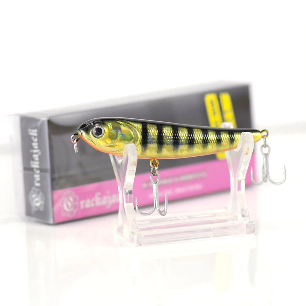 70mm 100mm Popper Hard Bait Fishing Lures, Countbass Wobbler