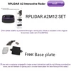 SLAMTEC RPLIDAR A2M12 lidar Large Screen Interactive groud Wall Projection Mouse Interactive Driver system 2