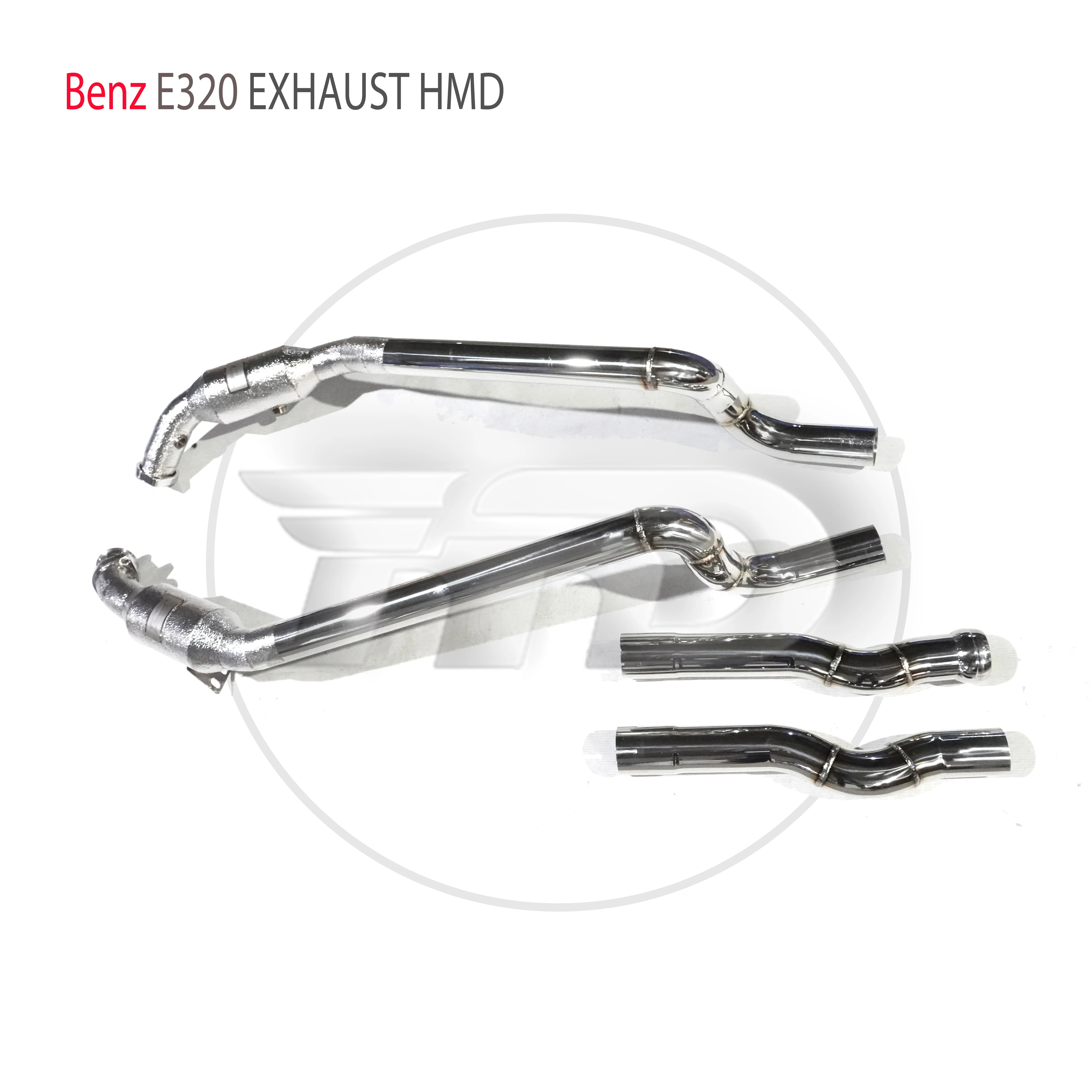 

HMD Exhaust Manifold Downpipe for Benz CLS320 CLS400 E320 E400 3.0T Car Accessories With Catalytic Header Without Cat High Flow