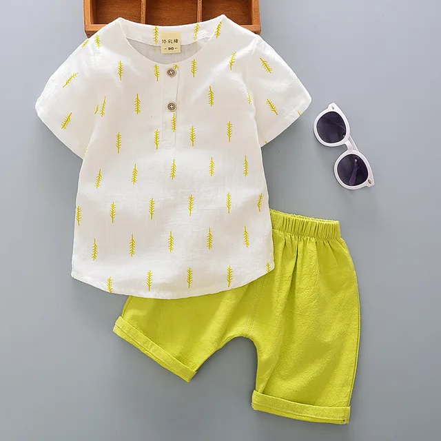 Pantalones Cortos Algodón Verano Pack 2 HILEELANG - Pack 2 Unidades 1029883