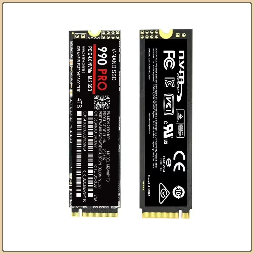 EOENKK SSD high speed 990 PRO PCIe 4.0 NVMe 4.0 M.2 2280 1TB 2TB 4TB SSD Internal Solid State Hard Drive For Laptop PC PS4
