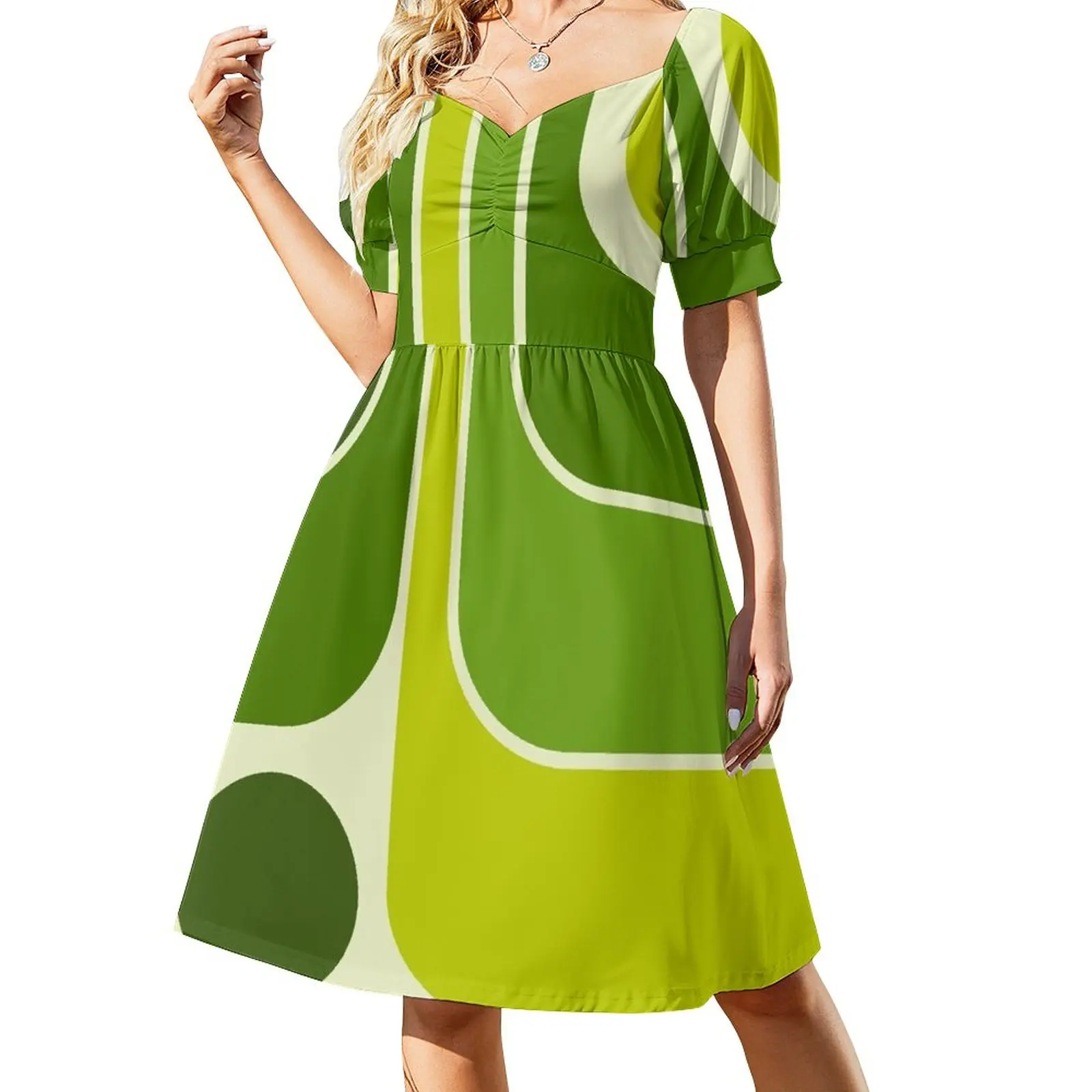 

Retro Geometric Design 631 Sleeveless Dress party dresses woman dress dresses for woman 2023 Long dresses