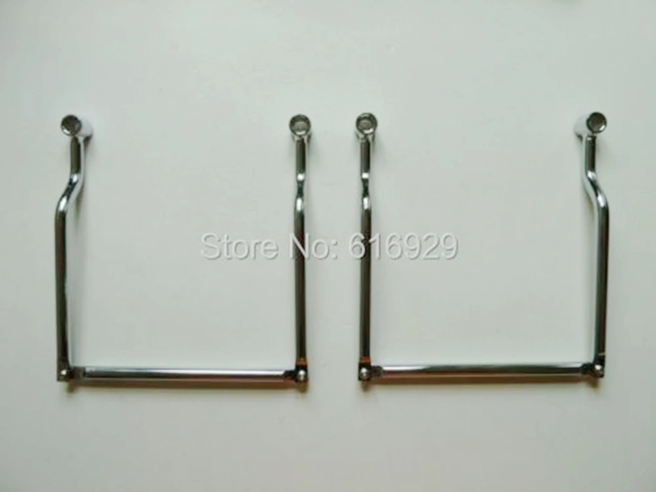 CHROME METAL SADDLE BAG SUPPORT RAIL saddle bags protector bracket bags mount for YAMAHA VIRAGO XV125 250 400 535