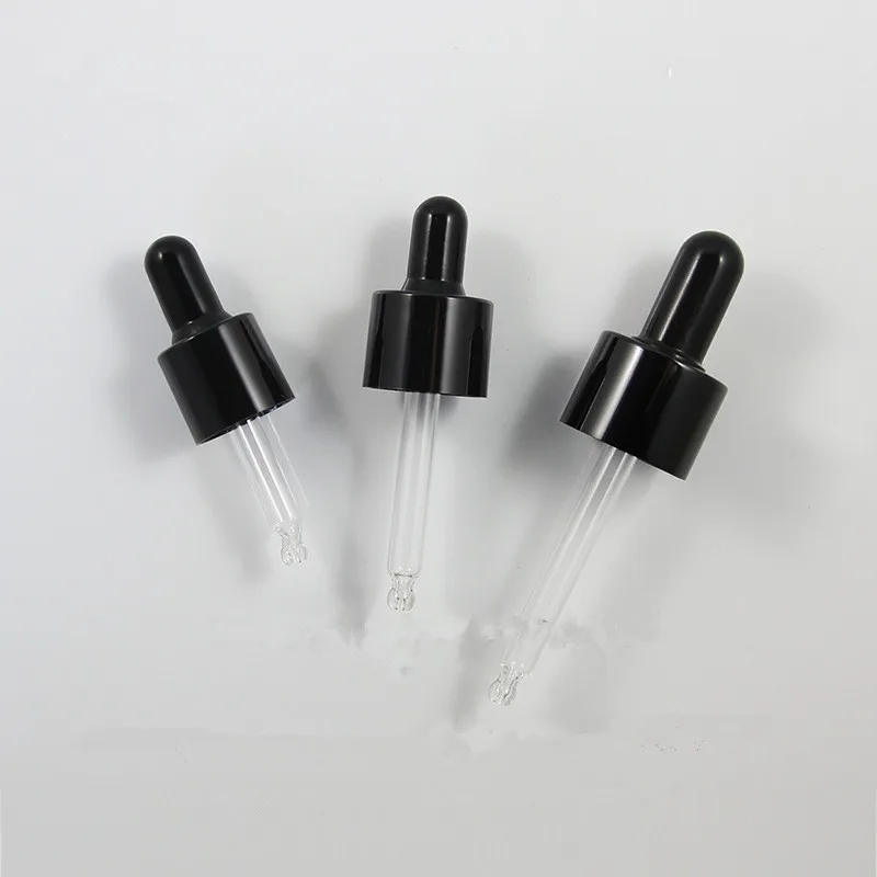 12pcs/pack 15ml 30ml 60ml Empty Glass Essential Oils Serum Bottle with Dropper Pipette Perfume Aromatherapy Refillable Bottles