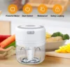 Houselin Electric Mini Garlic Chopper, Food Chopper Garlic Mincer, Vegetable Chopper, Onion Chopper, for Garlic, Ginger, Chili 2
