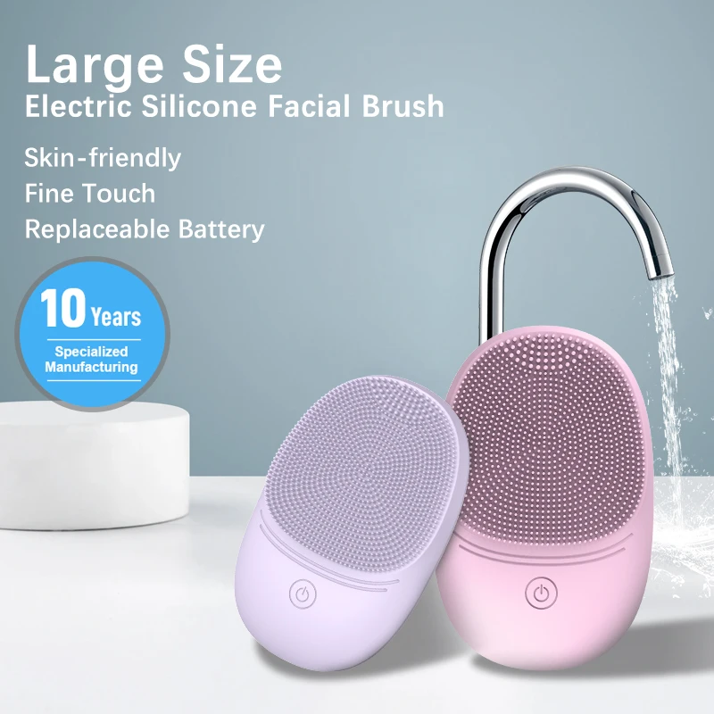 Luxurious Soft Silicone Sonic Facial Cleansing Brush