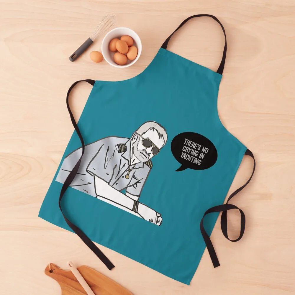 

No Crying in Yachting Apron Woman Kitchen Apron Home Utensils