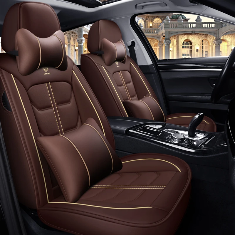 CarSeatCoversFullSetUniversalAutoLeatherForWomenDaciaDusterSanderoStepwayLogan