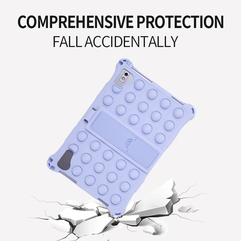 Soft Bubble Silicon Tablet Capa Protetora para