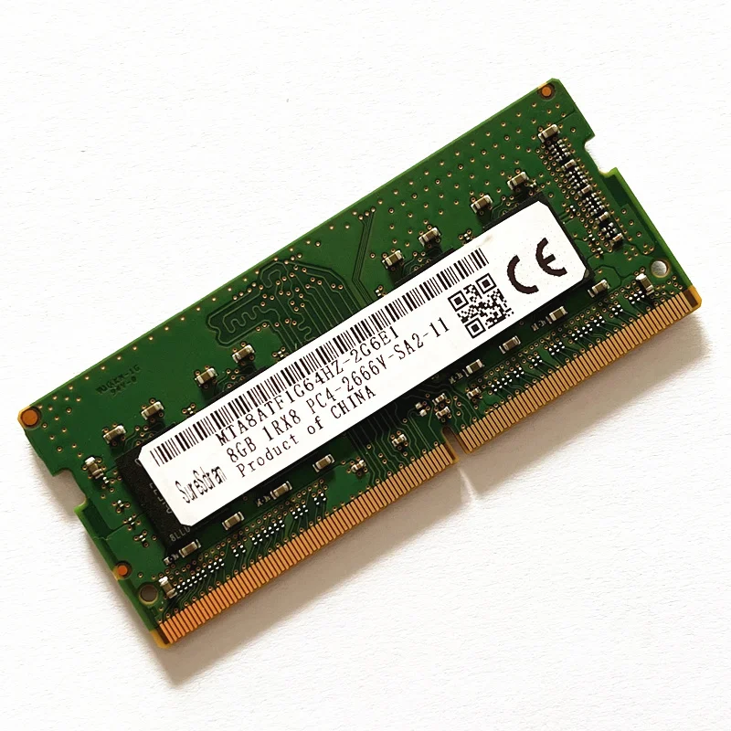 Crucial 8Go DDR4 2666 MHz – Mémoire PC UDIMM – CT8G4DFS8266.M8FE – Occasion Excellent état