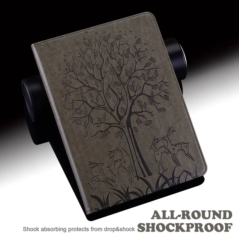 Elegant Deer Design TPU Tablet Cover