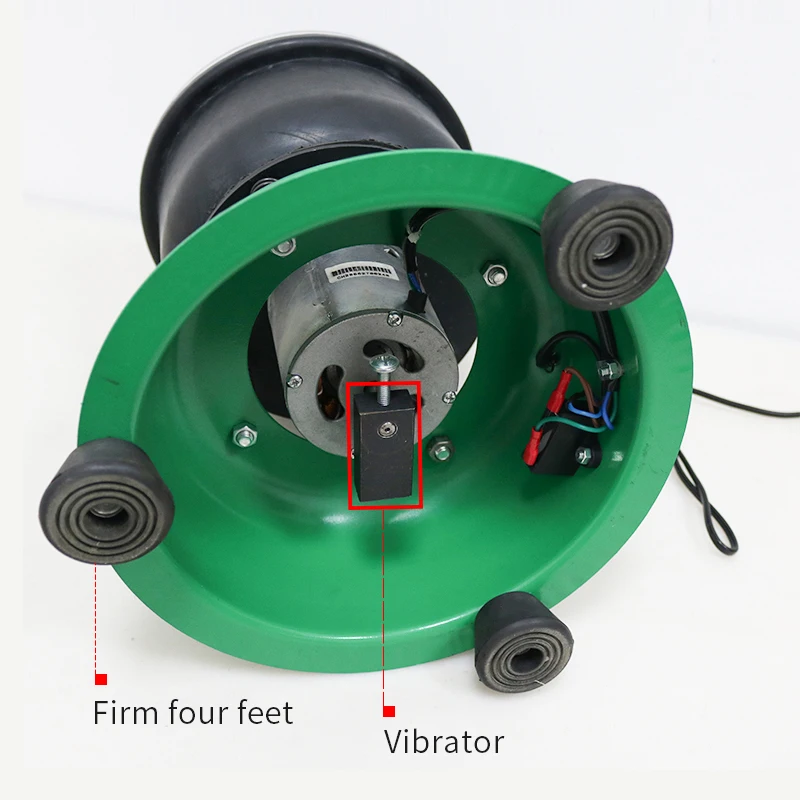 Jade vibration polishing machine vibration polishing barrel jadeite automatic grinding machine home grinder