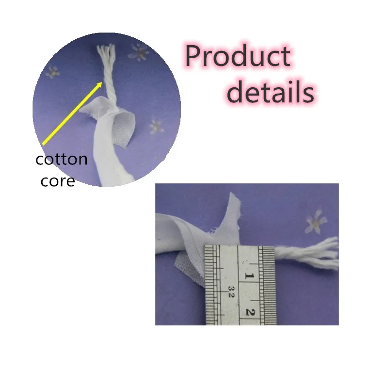 Cotton Bias Piping Cord Tape Binding 1/2"(12mm) For DIY Patchwork Garment Sewing Making Home Textile Bedding