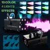 Newest Mini Disco Fog Machine with Timer Wireless Smoke Generator for Halloween Holiday 500W Dj Disco Stage Indoor Smoke Machine 6