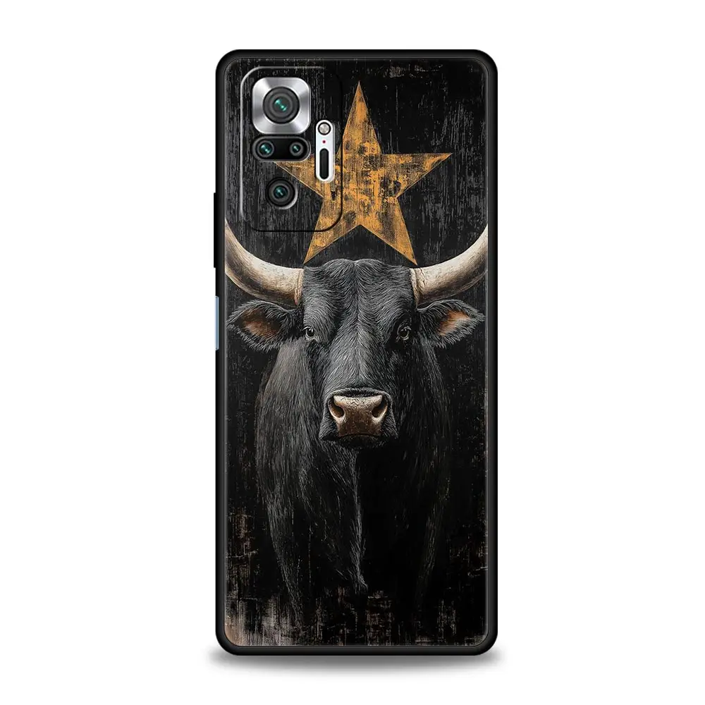 Bull Animal Soft Phone Case - Enhanced Protection Design