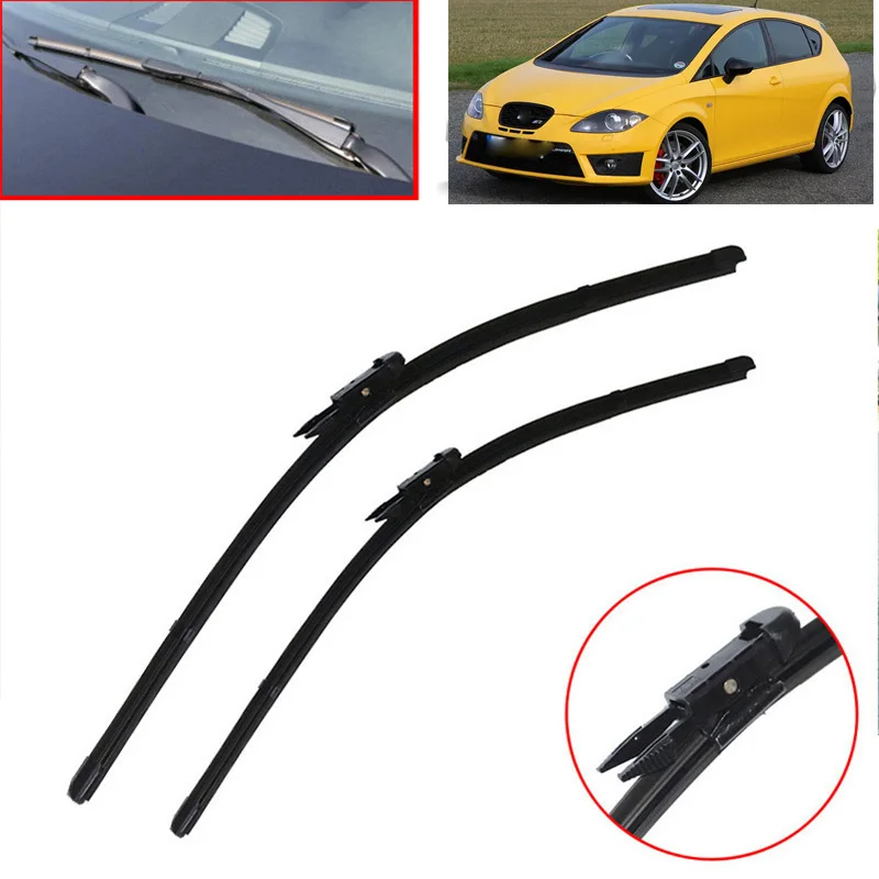 Limpiaparabrisas delanteros válidos para SEAT LEON II | 1P | 2005-2012  [26/26]