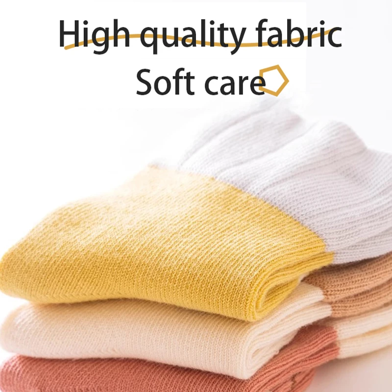 6 أزواج 0-5 سنوات ربيع الخريف الوليد الصغار جوارب...