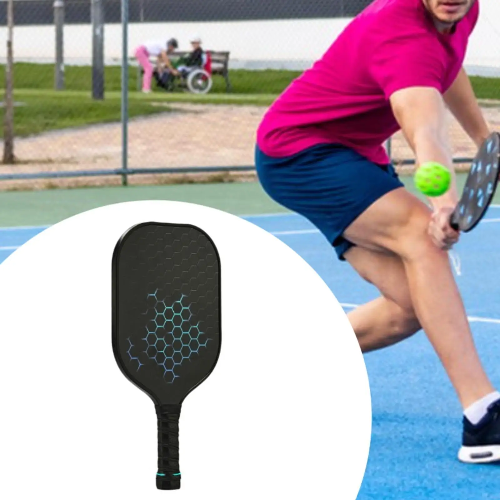 Pickleball Ball Paddle Pickleball Racket for Gifts Indoor Outdoor Practicing