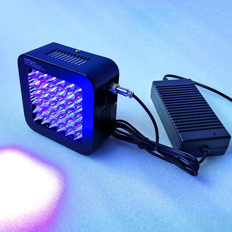 High intensity UV curing lamp, strong light fixing lamp, UV glue, light oil, green oil, ink, 3D printing, screen printing