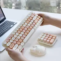 Mofii 2.4GHz Wireless Keyboard Numeric Keypad and Mouse.Cute Colorful Suitable for Desktop Computers, Desktop Computers, Laptops - Image 2