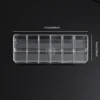 Clear 12 Grid Lipstick Stand Case Makeup Organizer Storage Box Lipstick Display Stand Holder Cosmetic Jewelry Organizer Box 5