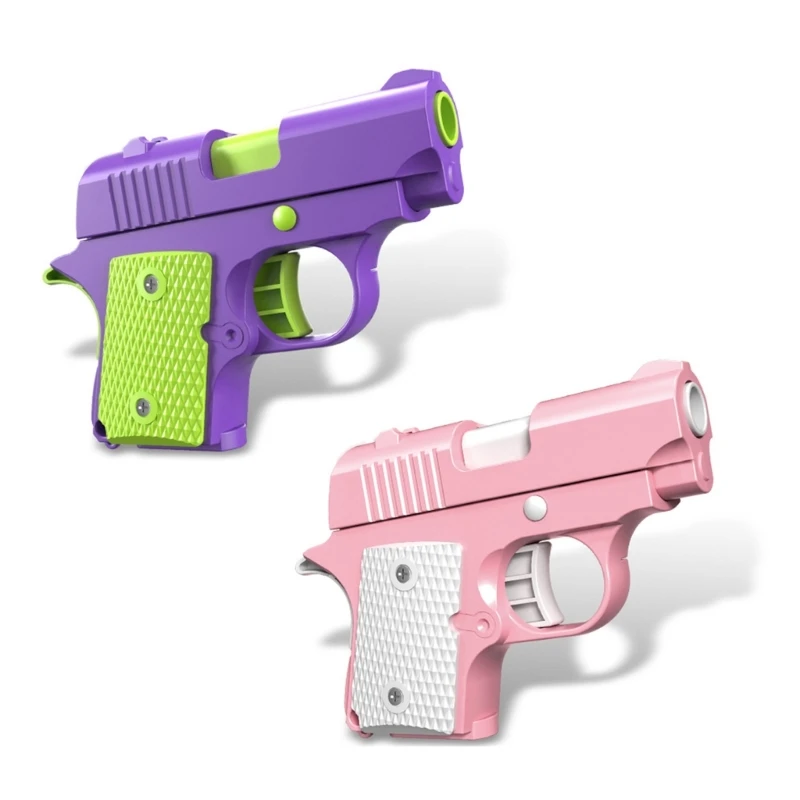 

Cool DIY Handgun for Office Classroom Travel Relaxation Empty Load Handgun Creative Decompression Toy Release Stress Toy