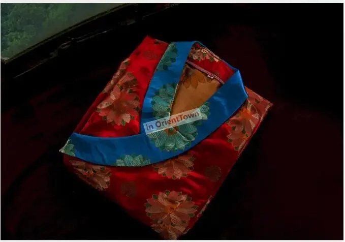 Chinese Traditional Suit South Asia Nepal Tibet Himalayan Areas Travel Costume Long Robe Tibetan Dress