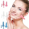 2Pcs/set Natural Silicone Cupping Massage Cup for Body Fac Neck Eye Massage Vacuum Tank Body Facial Care Anti-aging Beauty Tool