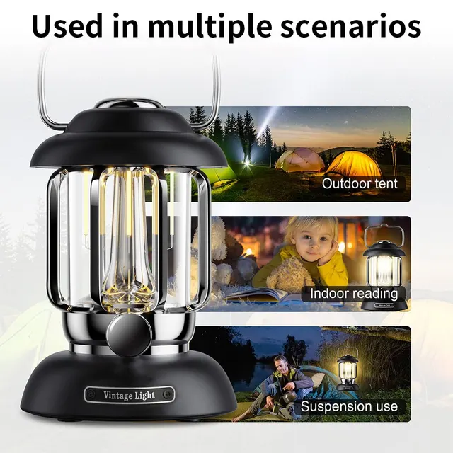 Portable USB Rechargeable Camping Lantern 6