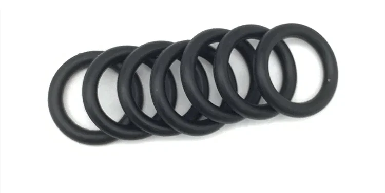 10Pcs EPDM o Rings CS 2.5mm OD 6mm ~ 160mm Acid and Alkali Resistance Water Resistance Friction Resistance o-ring Black