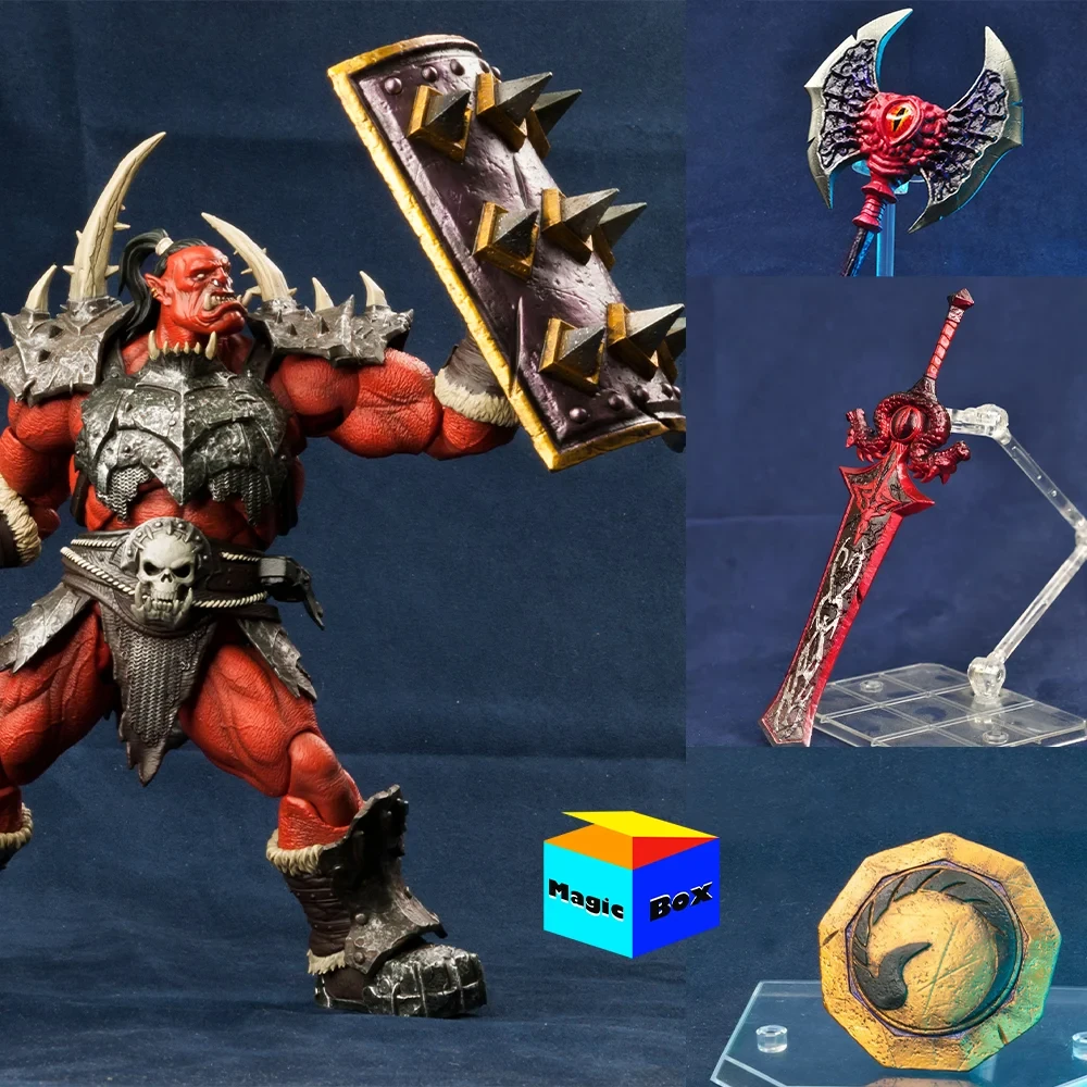 WIKEETOYS WoW 1/12 Garrosh Hellscream The Four Horseme Weapons Axe
