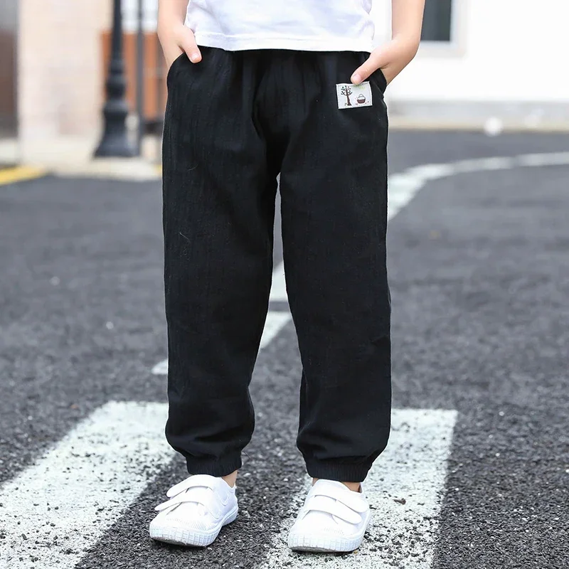 Kids Cotton Linen Pants 5