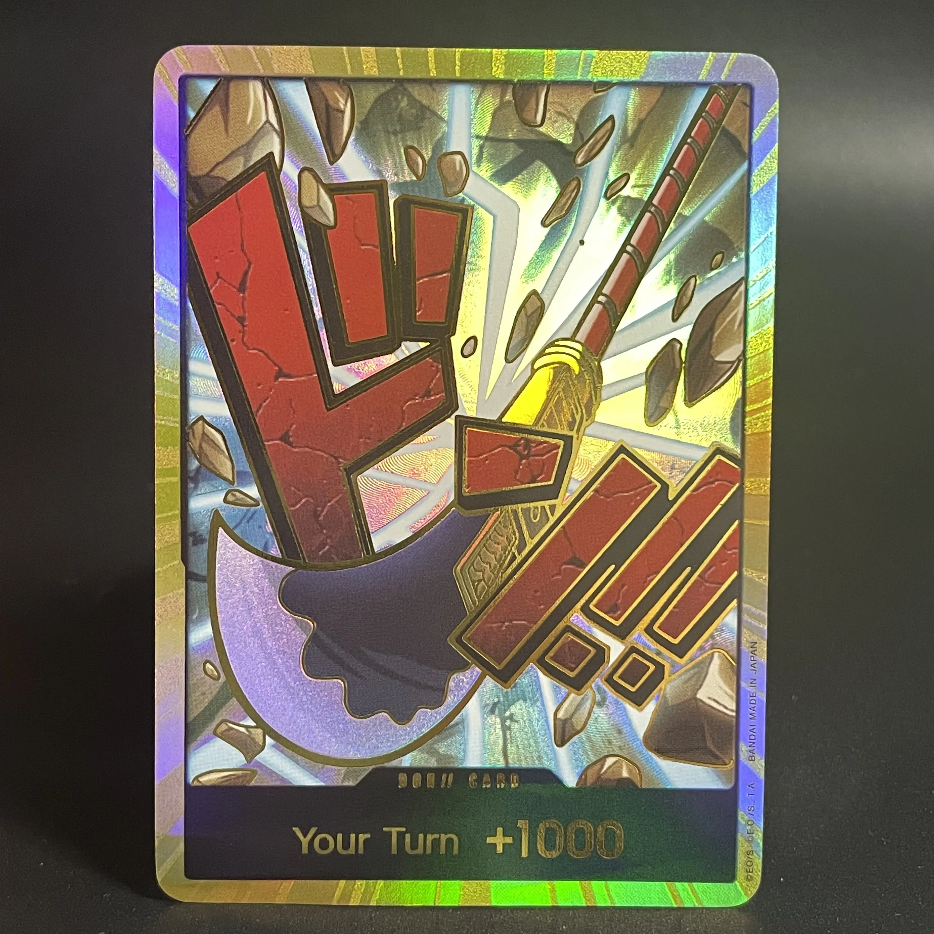 10Pcs GOLD DON One Piece Card 2024 PRB01 ZORO Premium Booster THE