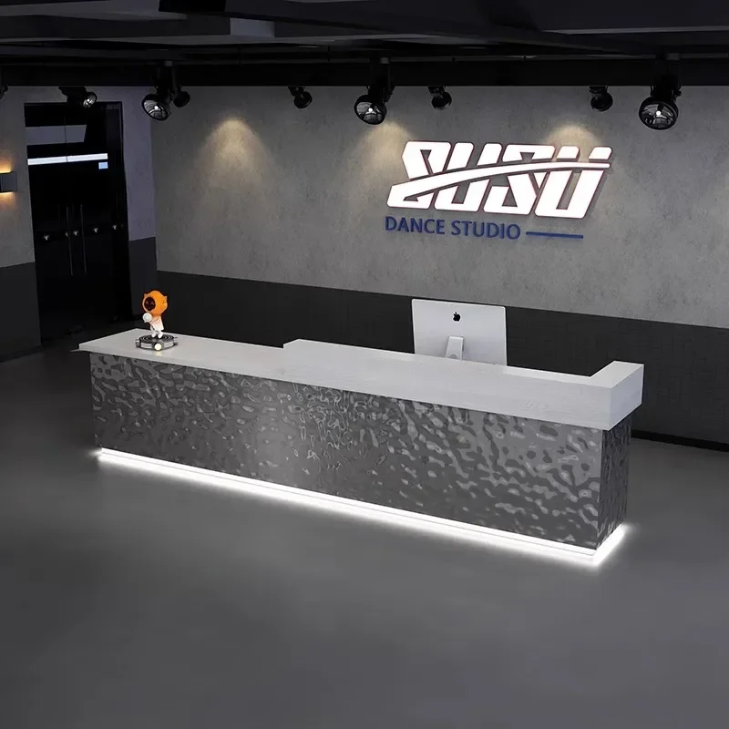 Cash Register Counter Professional Aesthetic Reception Luxury Furniture Modern Desk Beauty Salon Small Checkout Cosmetics Shop