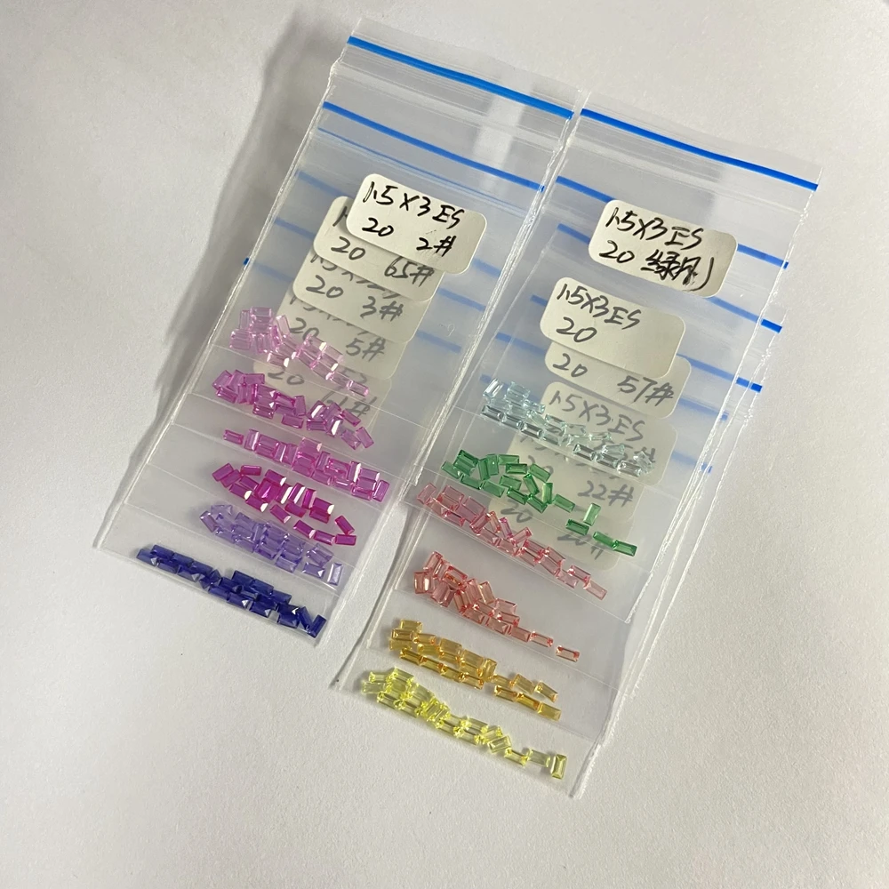 20 шт./упаковка синтетический корундовый Радужный драгоценный камень 12 цветов |