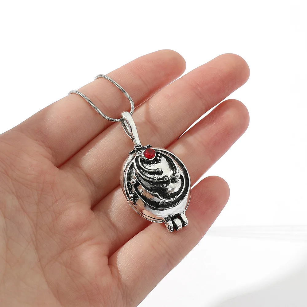 Joyería De Vampiro - Collar Y Anillo Con Colgante Vervain, Inspirado En Elena Gilbert De The Vampire Diaries