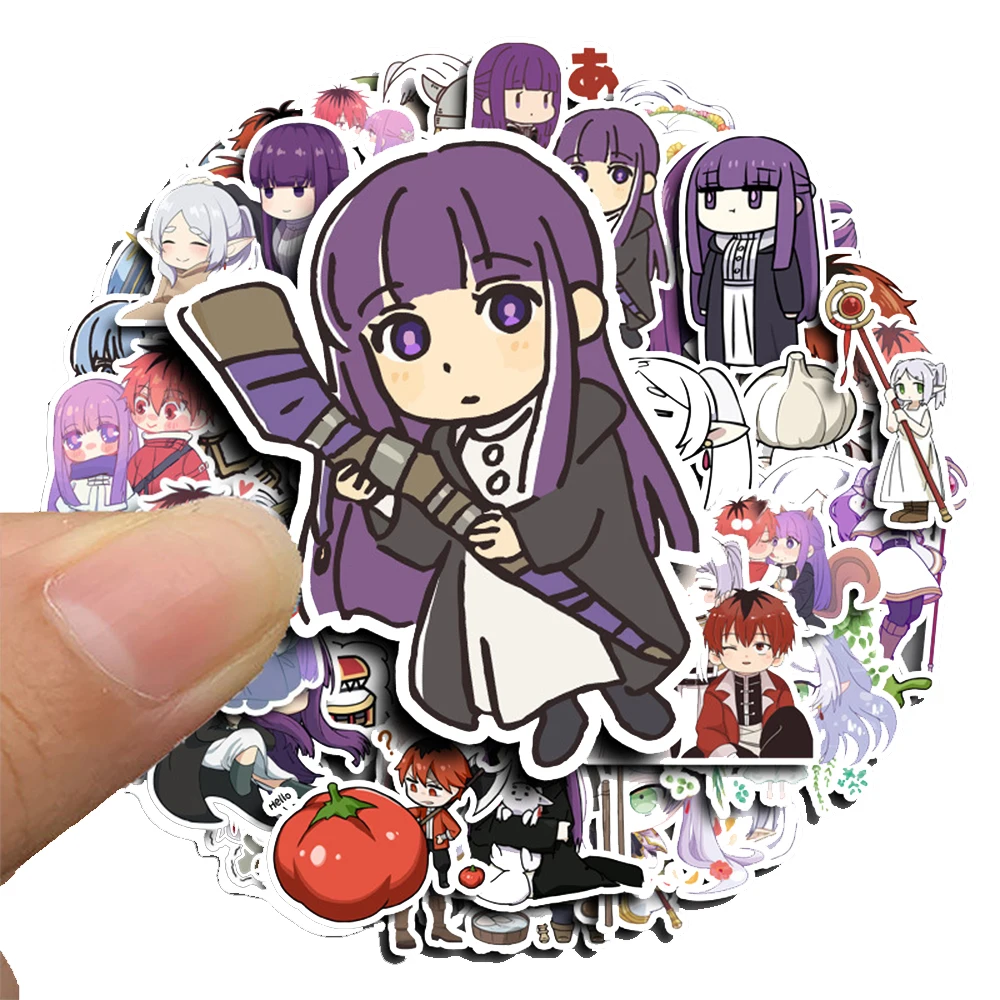 10/30/50pcs Frieren Beyond Journey's End Sticker Kawaii Girls