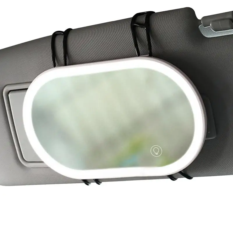 

Car Sun Visor Vanity Mirror Car Vanity Mirror With Lights Automotive Interior Mirrors Car Sun Visor Mirror With Touch Screen