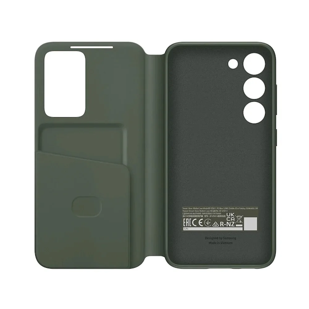 Original For Samsung Smart View Wallet Smartphone Case for Galaxy S23 S23+ S23 Plus Smart Flip Mobile phone cover 3