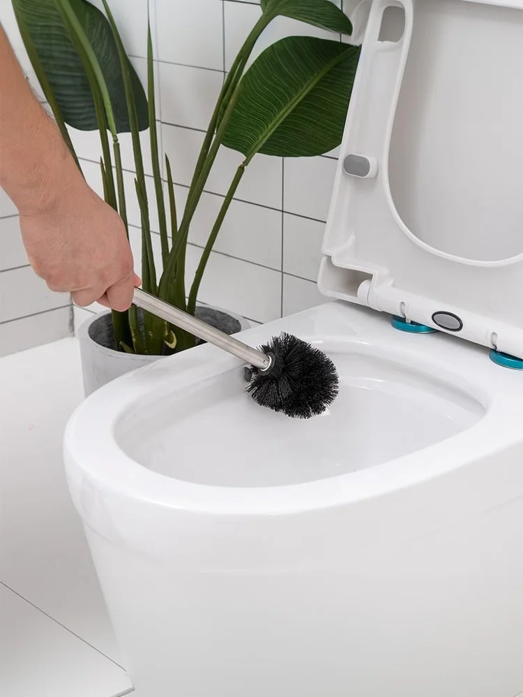 Wc Artikel Für Edelstahl Griff Wc Pinsel Anzug Haushalt Aufhänger Rahmen Reinigung Pinsel Weiche Haar Reinigung Werkzeuge – Detail 5