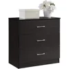 Contemporary 3/8 Drawer Double Bedroom Dresser in White with Modern Silver Color Bar Handles 6