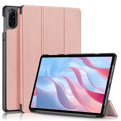 Sleek Ultra Slim PU Leather Tablet Case - Shockproof Protective Cover, 11.5 inch (Rose gold)