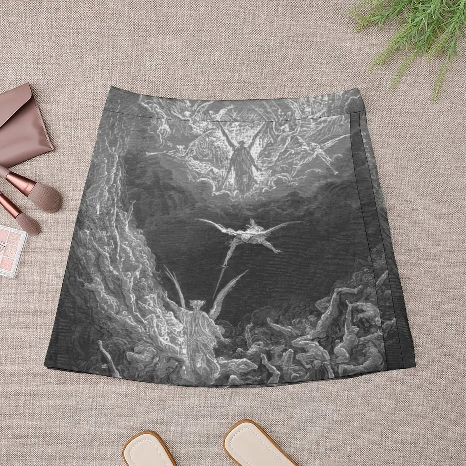 gustave dore la sainte bible jugement dernier Mini Skirt Short skirt woman women clothing 2023 new arrivals Sexy mini skirt
