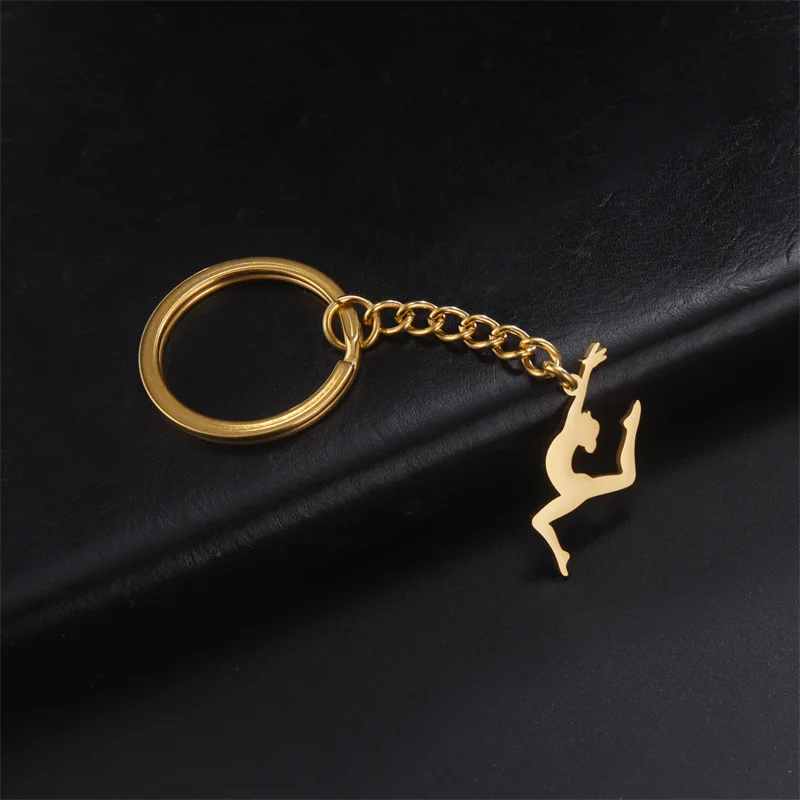 Synchronisierte Gymnastik-Schlüsselanhänger für Damen, Schlüsselanhänger für Autoschlüssel, Schultasche, Anhänger, Paar, Schlüsselanhänger, Schmuck, 2023, Trend – Detail 29