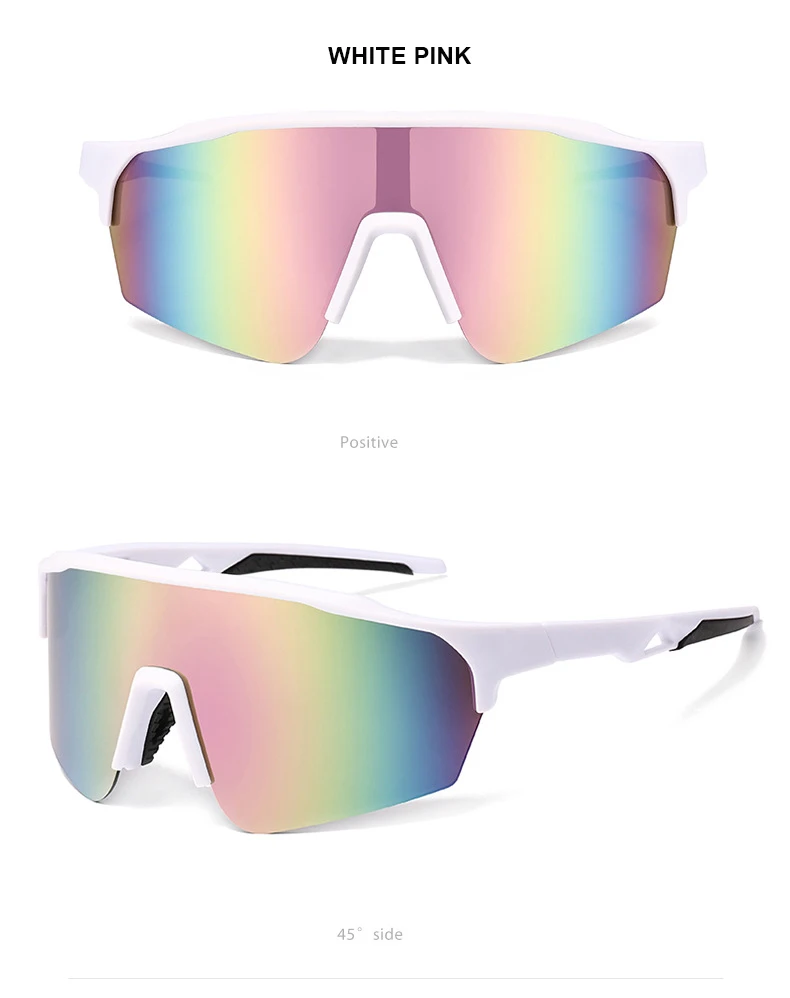 Neue Outdoor-Fahrradbrille, bunte Sonnenbrille, wind- und UV-beständige Sonnenbrille für Männer und Frauen 9862 – Detail 15