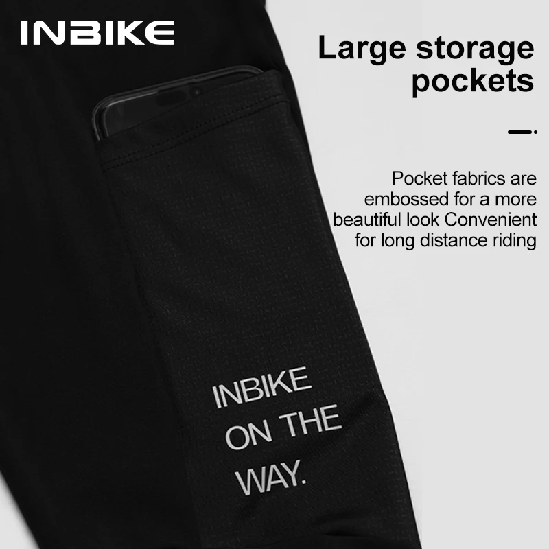 Inbike Cycling Bib Pants Thermal Fleece Winter Bicycle Pants 0&deg;c-10&deg;c Upf50+ High Waist Warmth Bike Bib Legging Clothes