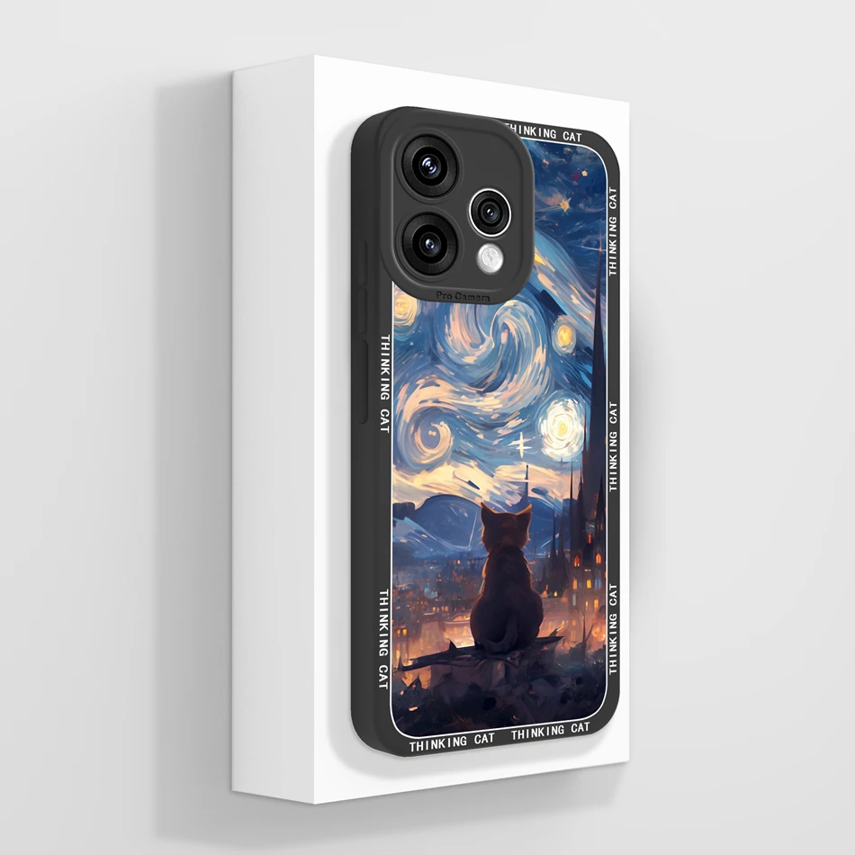 Lovely Cartoon Pattern Soft Silicone Phone Case
