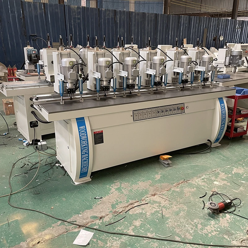 Door lock automatic side hole driller for cabinet manual panel cnc boring horizontal side hole drilling machine